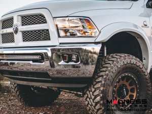 Dodge Ram 2500 LED Light Bar Bumper Mount - 20"